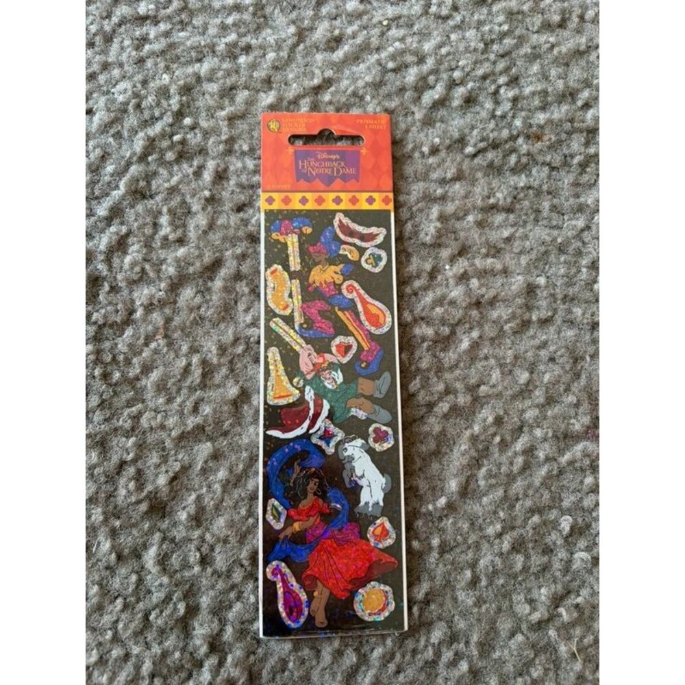 VTG Hunchback of Notre Dame Disney Stickers